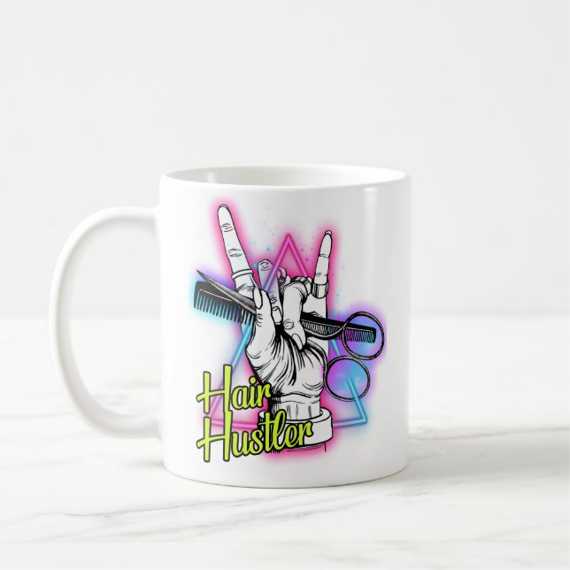 Hair Hustler Kaffemugg (Vänster)