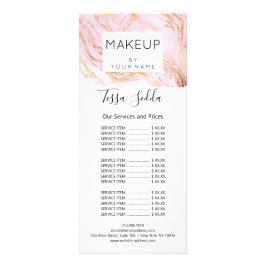 Hair Makeup Body Skin Artist Pris List Reklamkort