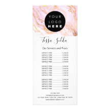Hair Makeup Body Skin Care Logotyp Beauty Marble