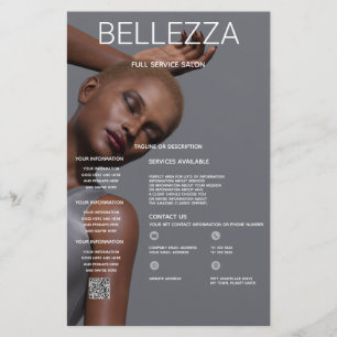Hair & Makeup Fashionista Beauty Photo, Services Flygblad