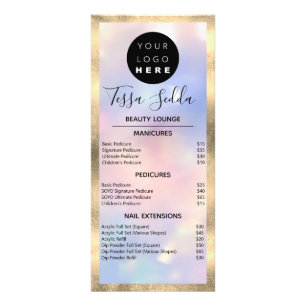 Hair Makeup Nagel Maniboypedicure SPA Reklamkort