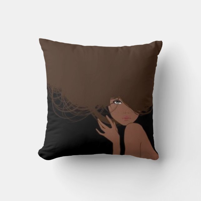 Hair och Beauty Pillow Kudde (Framsida)