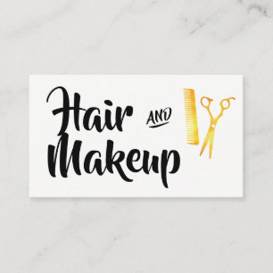 Hair och Makeup Visitkort