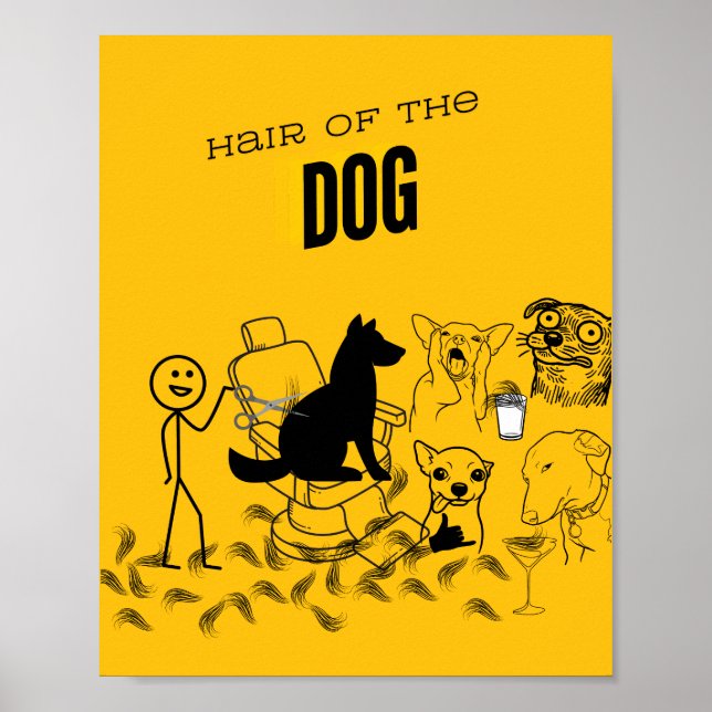 Hair of the Dog Affisch ~ Antique Expressions (Framsidan)