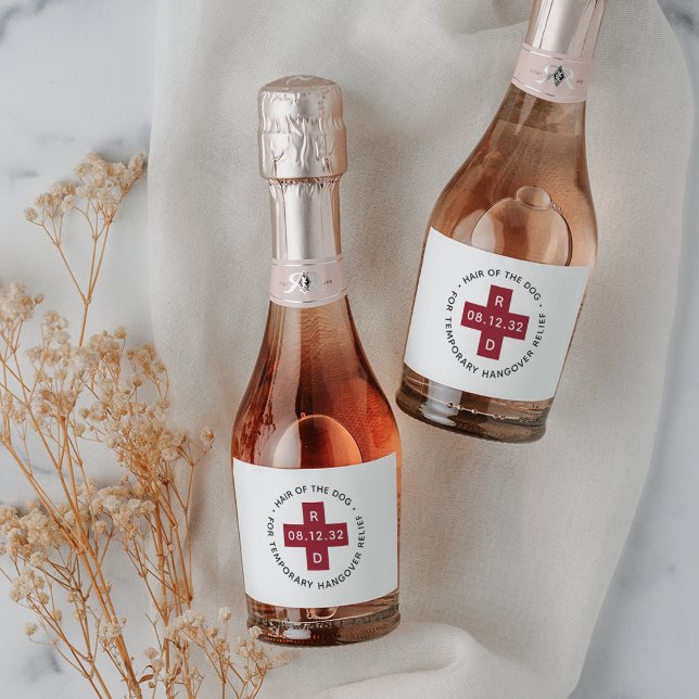 "Hair of the Hund" Funny Bröllop Hangover Relief (Skapare uppladdad)