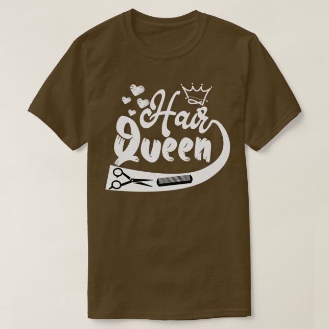 Hair Queen T Shirt (Design framsida)