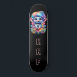 *~* Hair Rainbow Troll AP89 Neon Initial Mini Skateboard Bräda 18,5 Cm<br><div class="desc">(Sökkod AP89 för Troll-objekt och AP88 för medeltida temaobjekt ) Överför enkelt till andra Zazzle-produkter. BLACK-bakgrundsskateboard. Den ljusa och åh så lycklig NEON Rainbow färg kommer bara in i TROLL bilder och BREV. Anpassa/anpassa INITIALER/MONOGRAM. Den konstiga slumpen Long Hair Troll. Bright öga fångar RAINBOW neon färg med BIG HAIR. Det...</div>