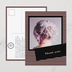 Hair Salon Anpassningsbar Image-Tack Vykort