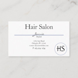 Hair Salon, Beauty Salon Visitkort