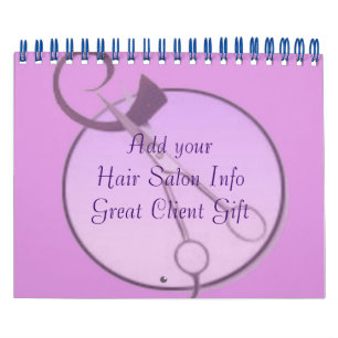 Hair Salon Company Calendars Customer Gift Kalender