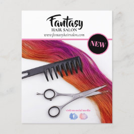 Hair Salon Design Flygblad