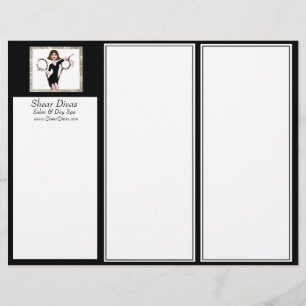 Hair Salon Diva Tri-Fold Flyer