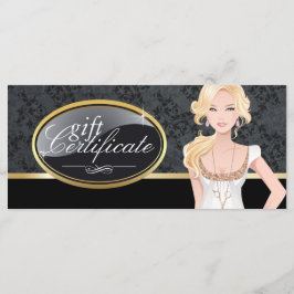 HAIR SALON GIFT CERTIFICATE