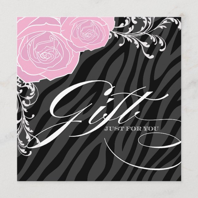 HAIR SALON GIFT CERTIFICATE (Framsida)