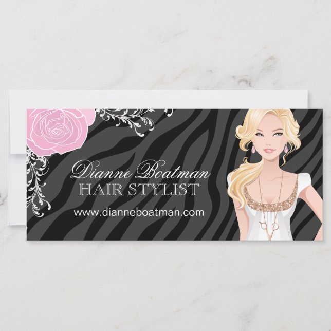 HAIR SALON GIFT CERTIFICATE (Framsida)