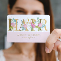Hair salon guld rosa  glam frisstylist