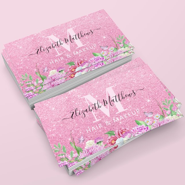 Hair Salon Makeup Artist Visitkort (Skapare uppladdad)