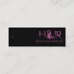 Hair Salon - Merchandise Pris Märkre Mini Visitkort