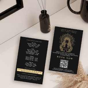 Hair Salon Nagel Makeup Lash Tarot Marknadsföring Flygblad