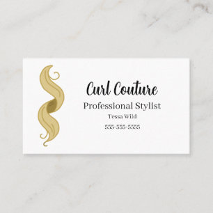 Hair Salon Personlig Affärskort Visitkort