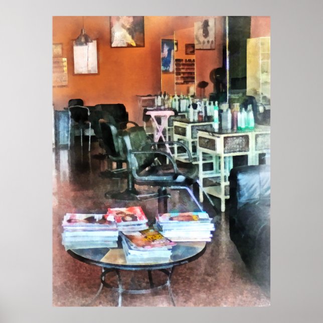 Hair Salon Poster (Framsidan)