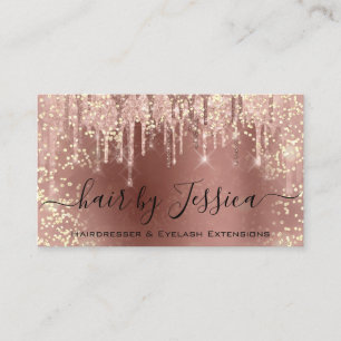 Hair Salon Stylist Hairdresser Nagel Makeup Vip Visitkort