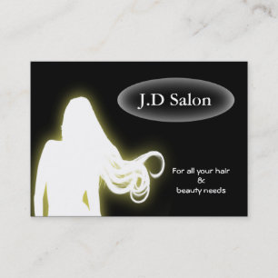 Hair Salon-visitkort Visitkort
