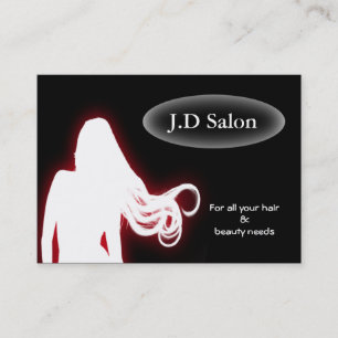 Hair Salon-visitkort Visitkort