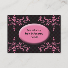 Hair Salon-visitkort Visitkort