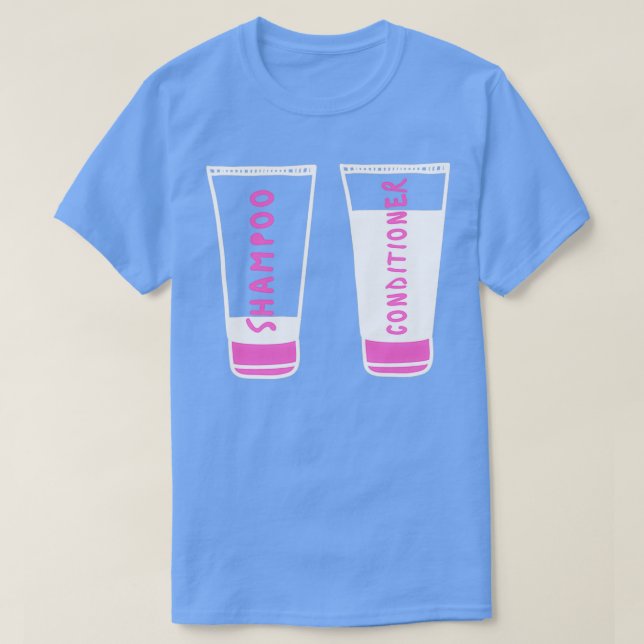 Hair Shampoo och Conditioner T Shirt (Design framsida)