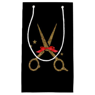 HAIR-stilist guldsax från glitter