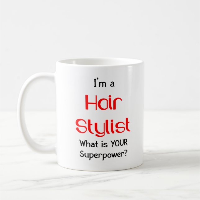 Hair-stilist Kaffemugg (Vänster)