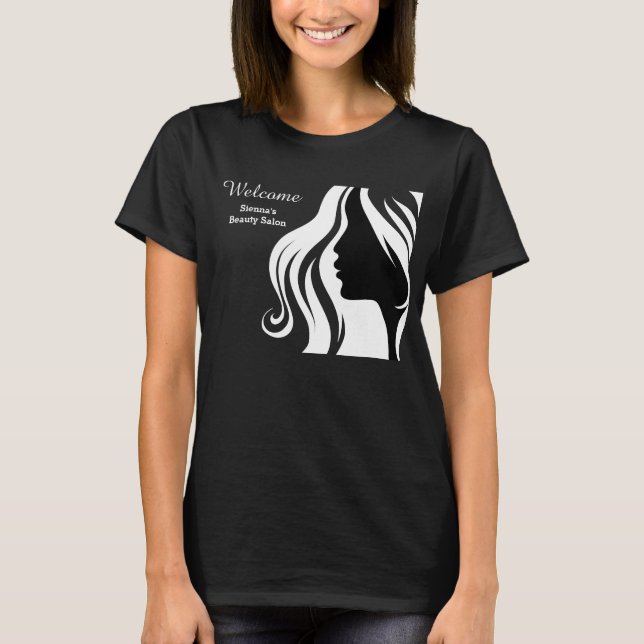 Hair-stilist T Shirt (Framsida)