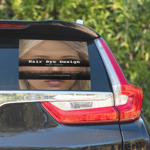 Hair Styling company fordon annonsverksamhet Klistermärken