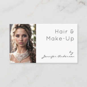 Hair Stylist Cosmetolog make-up Bröllop Möhippa Visitkort