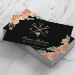 Hair Stylist Guld Salon Logotyp Vintage Blommigt Visitkort<br><div class="desc">Affärskort för Hair Stylist Guld Salon Logotyp Vintage Blommigt.</div>