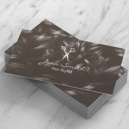 Hair Stylist Hairdresser Hair Salon Visitkort