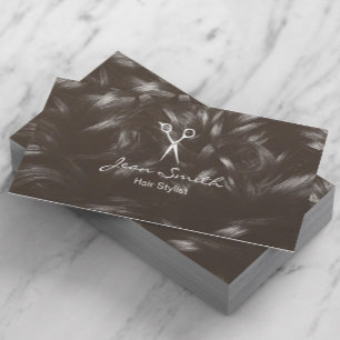 Hair Stylist Hairdresser Hair Salon Visitkort