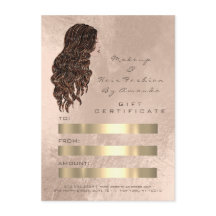 Hair Stylist Hairdresser Sjöjungfru Copper Pearl