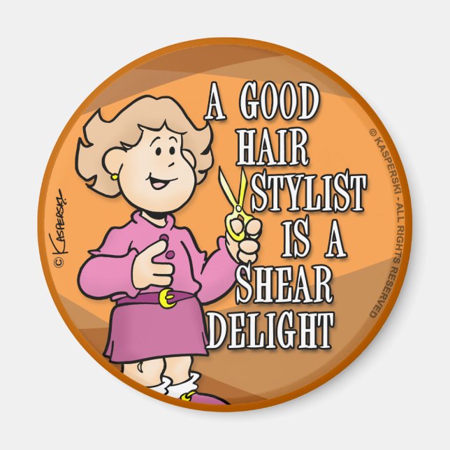 Hair Stylist Magnet (Framsidan)