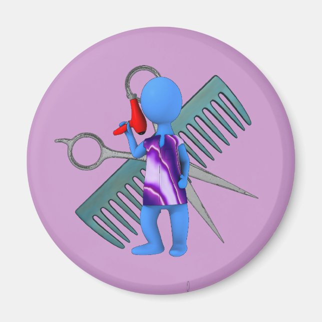 Hair Stylist Magnet (Framsidan)