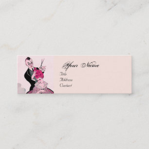 HAIR STYLIST ,MODE BEAUTY SALON MAKE ARTIST MINI VISITKORT