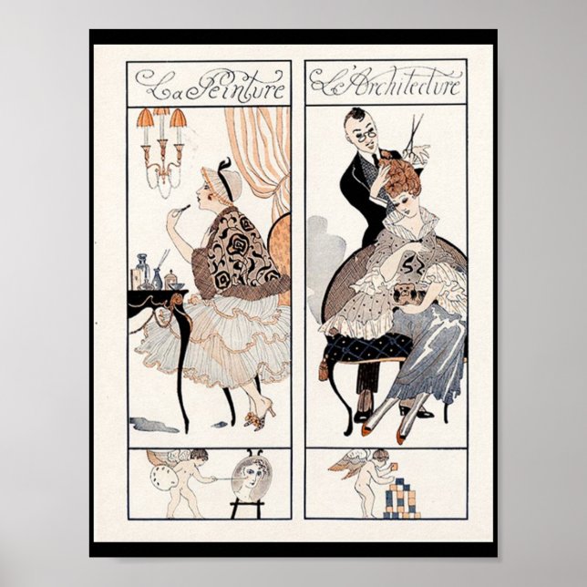 HAIR STYLIST ,MODE BEAUTY SALON MAKE ARTIST POSTER (Framsidan)