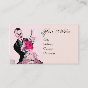 HAIR STYLIST ,MODE BEAUTY SALON MAKE ARTIST VISITKORT