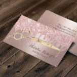 Hair Stylist Ro Guld Glitter Drives Beauty Salon Visitkort<br><div class="desc">Hair Stylist Ro Guld Drips & Guld Scissor Beauty Salon Affärskorts.</div>