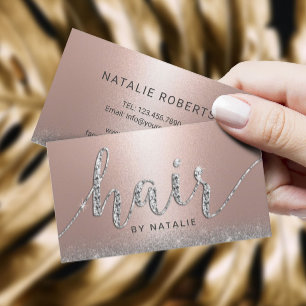 Hair Stylist Ro Guld Luxury Beauty Salon Visitkort