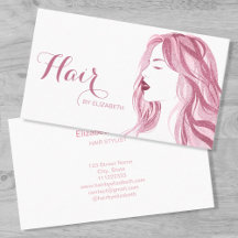 Hair Stylist  Rosa Glitter Chic  Beauty Salon