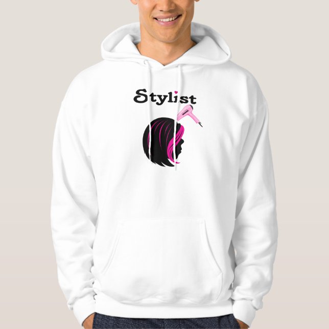 Hair Stylist Sweatshirt (Framsida)