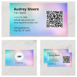 Hair Stylist Visitkort