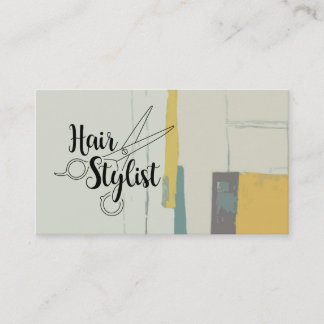 Hair Stylist Visitkort